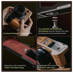 Etui skórzane PGYTECH na aparat Fuji X-T5 Black
